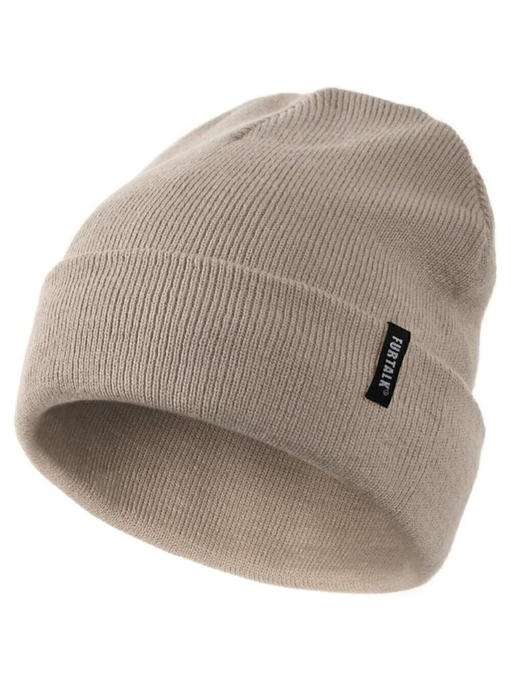 Furtalk Unisex Knit  Beanie Acrylic Winter Soft Warm Hats Pull-On Closure